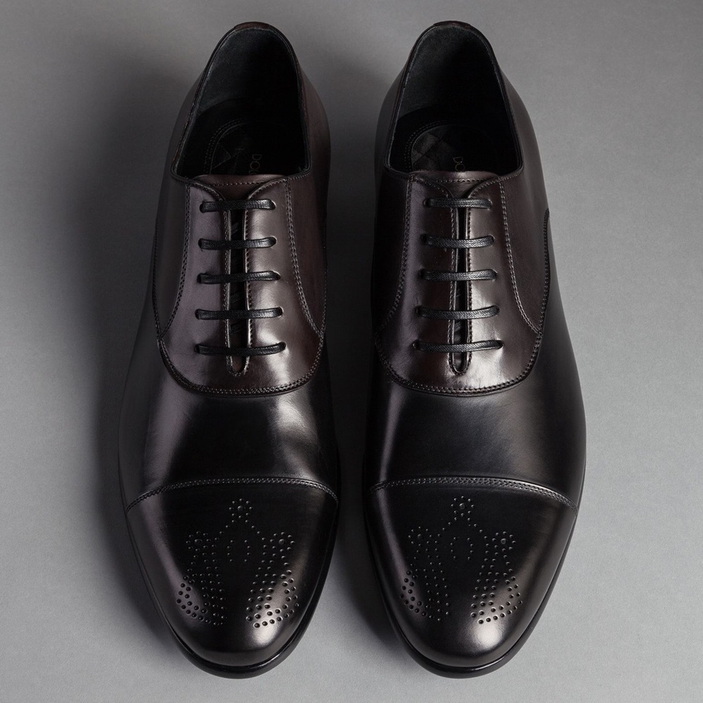 Dolce & Gabbana Black vegetable Tanned Calfskin